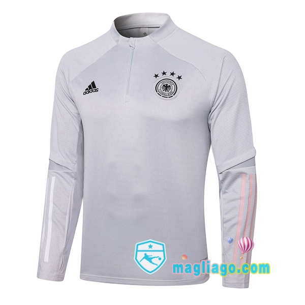 Magliago - Passione Maglie Thai Affidabili Basso Costo Online Shop | Felpe Allenamento Germania Grigio Chiaro 2020/2021