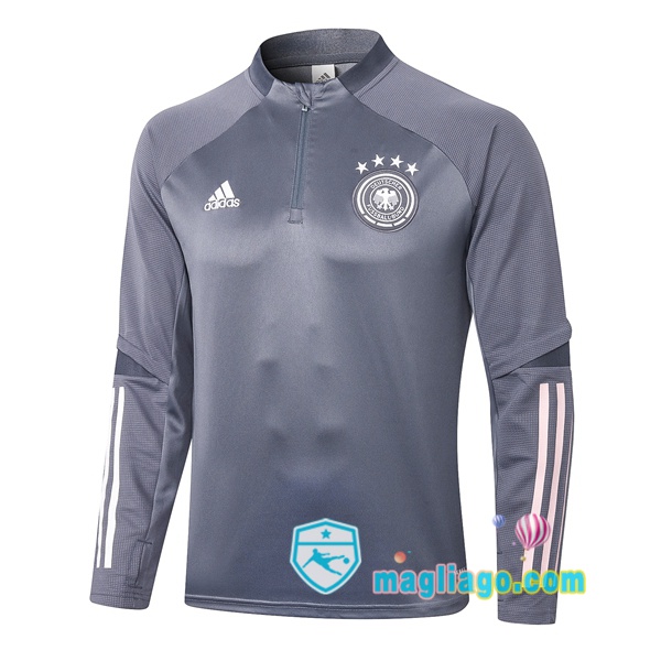 Magliago - Passione Maglie Thai Affidabili Basso Costo Online Shop | Felpe Allenamento Germania Grigio 2020/2021