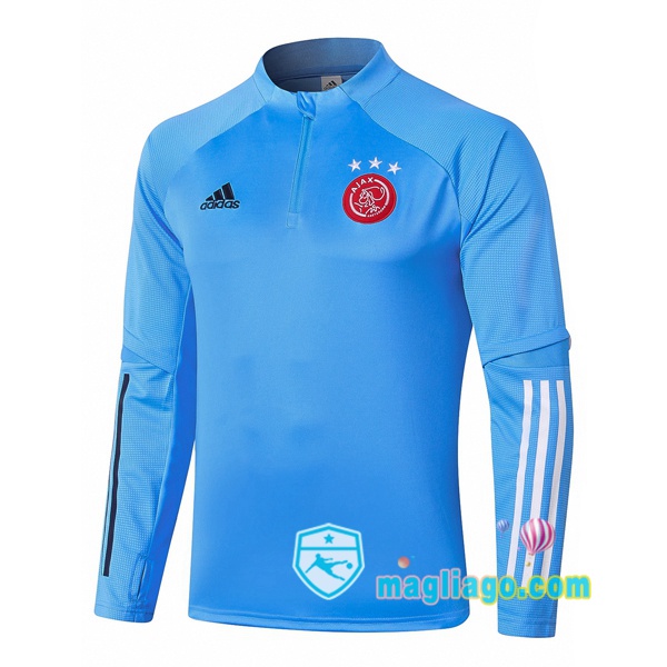 Magliago - Passione Maglie Thai Affidabili Basso Costo Online Shop | Felpe Allenamento AFC Ajax Blu 2020/2021