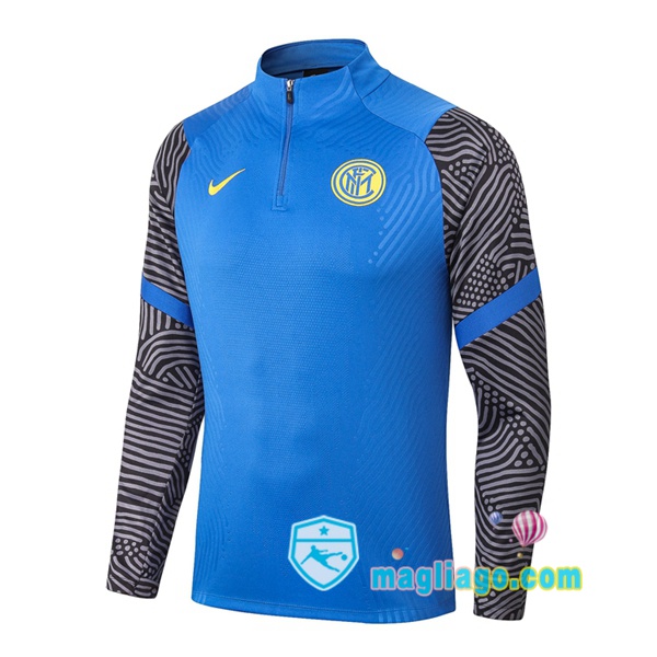 Magliago - Passione Maglie Thai Affidabili Basso Costo Online Shop | Felpe Allenamento Inter Milan Blu 2020/2021