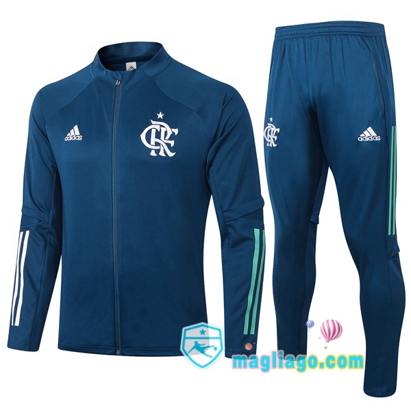 Magliago - Passione Maglie Thai Affidabili Basso Costo Online Shop | Giacca Da Allenamento Flamengo Blu Royal 2020/2021