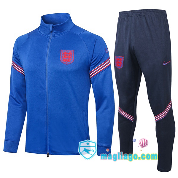 Magliago - Passione Maglie Thai Affidabili Basso Costo Online Shop | Giacca Da Allenamento Inghilterra Blu 2020/2021