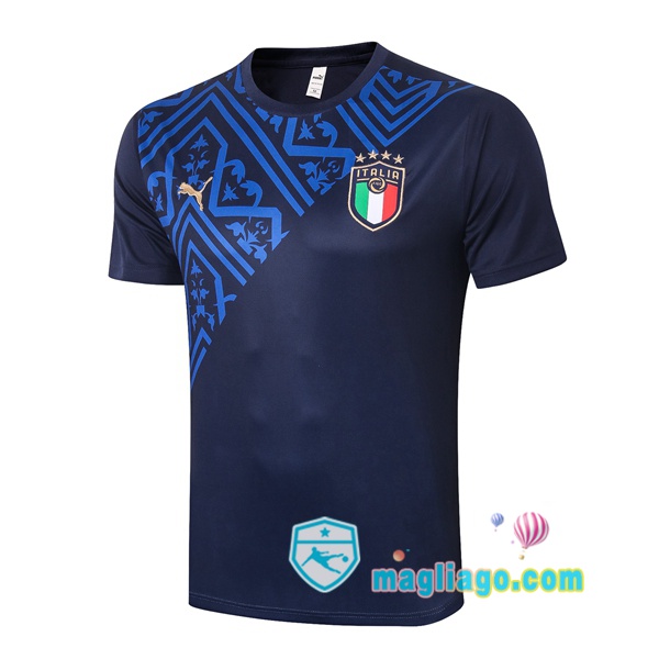 Magliago - Passione Maglie Thai Affidabili Basso Costo Online Shop | Maglie Allenamento Italia Blu Royal 2020/2021