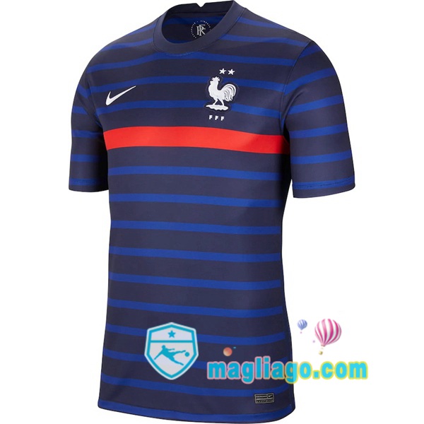 Abbigliamento Calcio Nazionale Maglia Francia Prima UEFA Euro 2020 ...