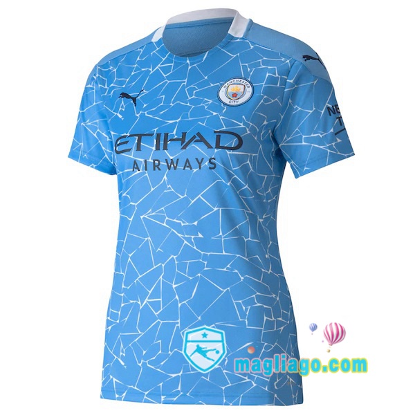 Magliago - Passione Maglie Thai Affidabili Basso Costo Online Shop | Maglia Manchester City Donna Prima 2020/2021