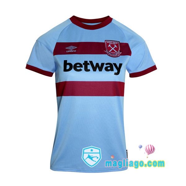Magliago - Passione Maglie Thai Affidabili Basso Costo Online Shop | Maglia West Ham Donna Seconda 2020/2021