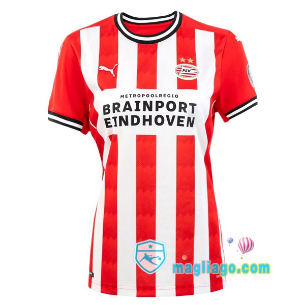 Magliago - Passione Maglie Thai Affidabili Basso Costo Online Shop | Maglia PSV Eindhoven Donna Prima 2020/2021