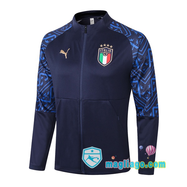 Magliago - Passione Maglie Thai Affidabili Basso Costo Online Shop | Giacca Calcio Italia Blu Royal 2020/2021