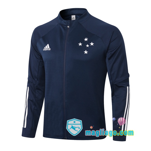 Magliago - Passione Maglie Thai Affidabili Basso Costo Online Shop | Giacca Calcio Cruzeiro EC Blu Royal 2020/2021