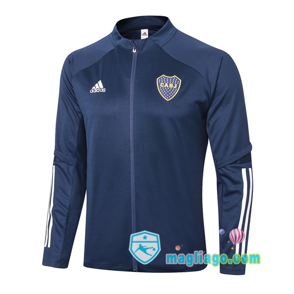 Magliago - Passione Maglie Thai Affidabili Basso Costo Online Shop | Giacca Calcio Boca Juniors Blu Royal 2020/2021