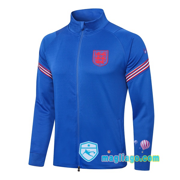 Magliago - Passione Maglie Thai Affidabili Basso Costo Online Shop | Giacca Calcio Inghilterra Blu 2020/2021