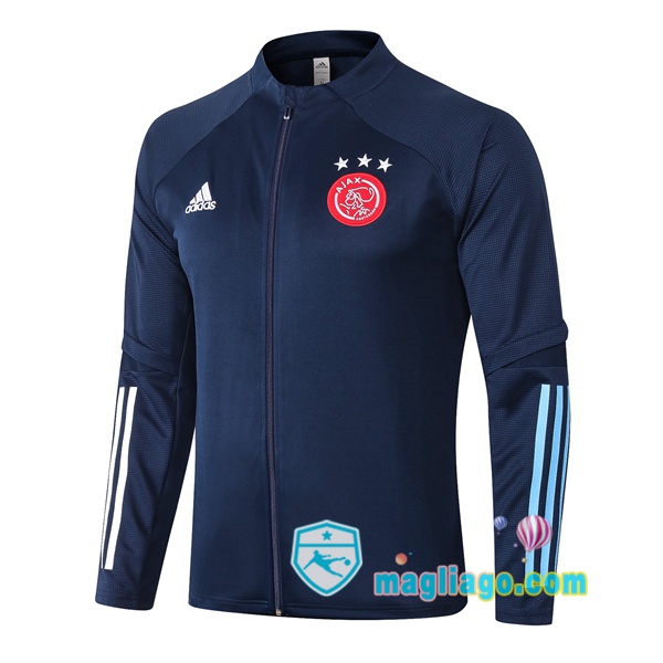 Magliago - Passione Maglie Thai Affidabili Basso Costo Online Shop | Giacca Calcio AFC Ajax Blu Royal 2020/2021