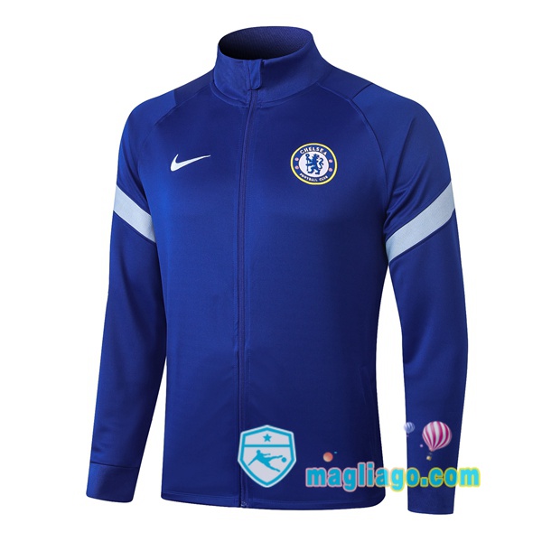 Magliago - Passione Maglie Thai Affidabili Basso Costo Online Shop | Giacca Calcio FC Chelsea Blu 2020/2021