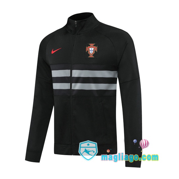 Magliago - Passione Maglie Thai Affidabili Basso Costo Online Shop | Giacca Calcio Portogallo Nero 2020/2021