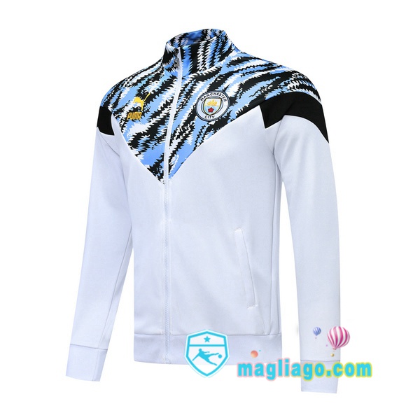 Magliago - Passione Maglie Thai Affidabili Basso Costo Online Shop | Giacca Calcio Manchester City Bianco 2020/2021