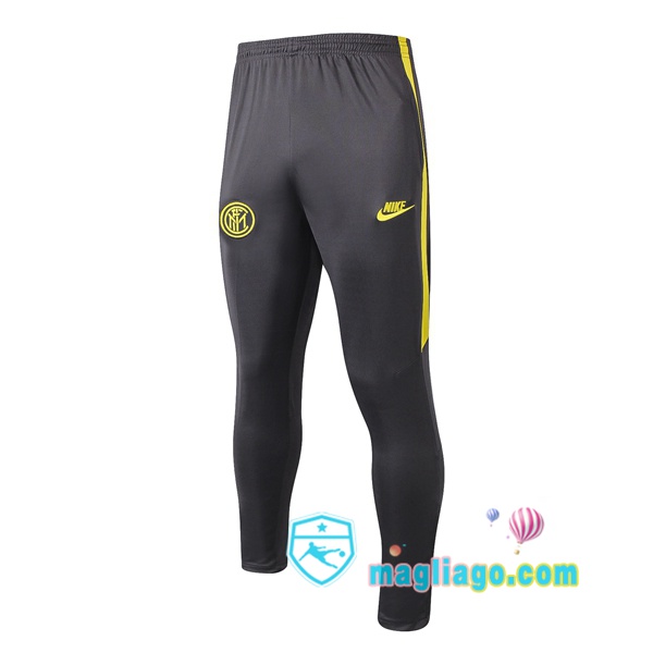 Magliago - Passione Maglie Thai Affidabili Basso Costo Online Shop | Pantaloni Da Allenamento Inter Milan Grigio 2020/2021