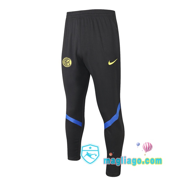 Magliago - Passione Maglie Thai Affidabili Basso Costo Online Shop | Pantaloni Da Allenamento Inter Milan Nero 2020/2021