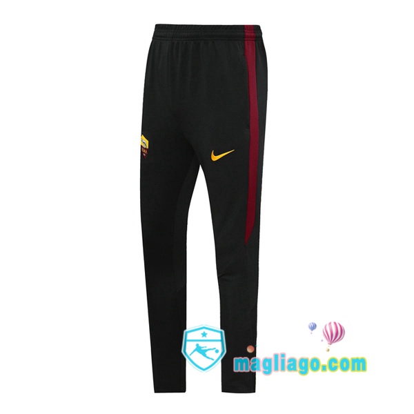 Magliago - Passione Maglie Thai Affidabili Basso Costo Online Shop | Pantaloni Da Allenamento AS Roma Nero 2020/2021