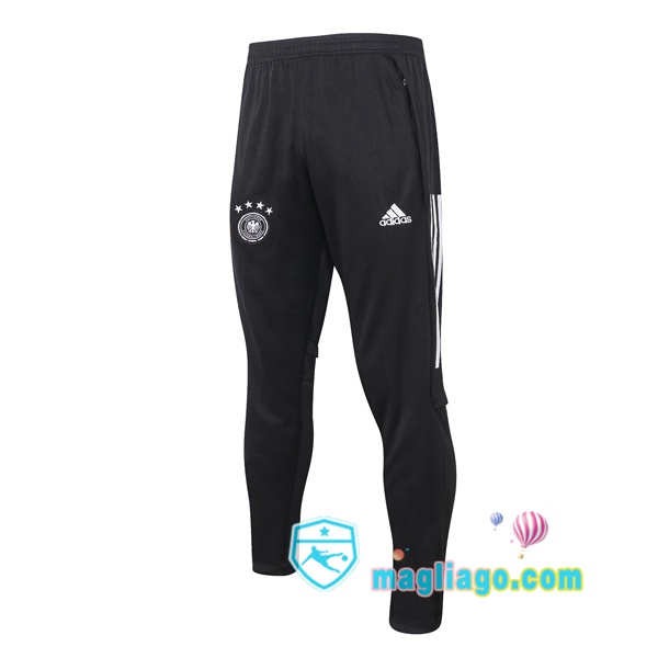 Magliago - Passione Maglie Thai Affidabili Basso Costo Online Shop | Pantaloni Da Allenamento Germania Nero Bianco 2020/2021