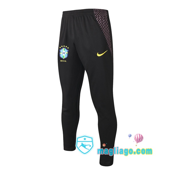 Magliago - Passione Maglie Thai Affidabili Basso Costo Online Shop | Pantaloni Da Allenamento Brasile Nero 2020/2021