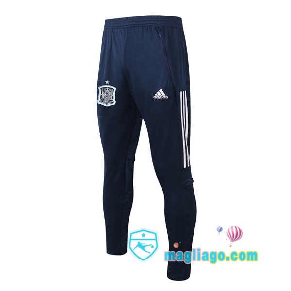Magliago - Passione Maglie Thai Affidabili Basso Costo Online Shop | Pantaloni Da Allenamento Spagna Blu Royal 2020/2021