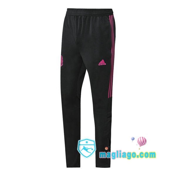Magliago - Passione Maglie Thai Affidabili Basso Costo Online Shop | Pantaloni Da Allenamento Messico Nero Rosa 2020/2021