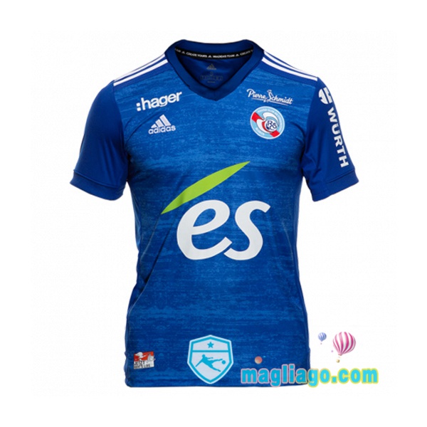 Magliago - Passione Maglie Thai Affidabili Basso Costo Online Shop | Maglia RC Strasbourg Alsace Uomo Prima 2020/2021