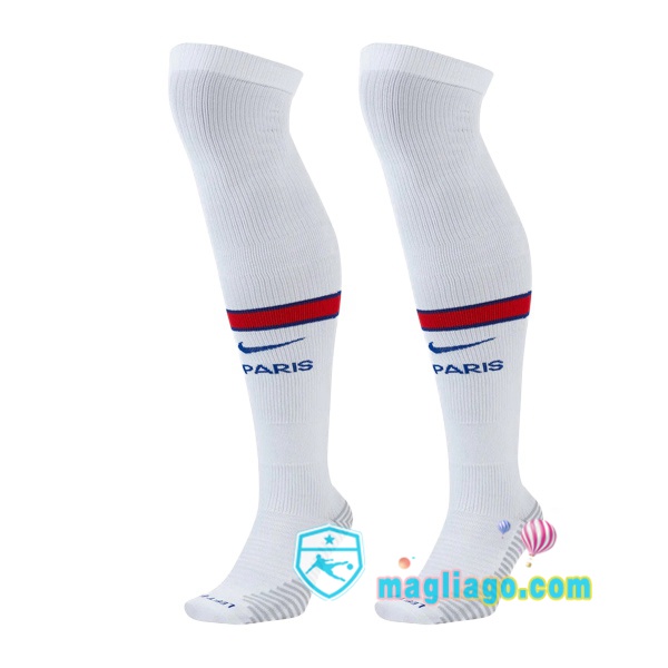 Magliago - Passione Maglie Thai Affidabili Basso Costo Online Shop | Calzettoni Da Calcio Paris PSG Seconda 2020/2021