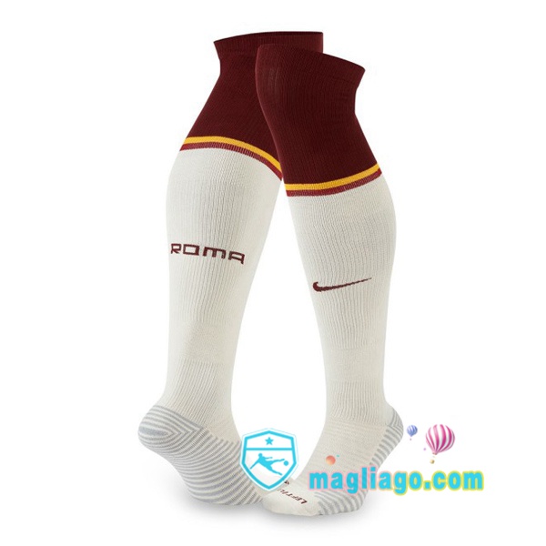 Magliago - Passione Maglie Thai Affidabili Basso Costo Online Shop | Calzettoni Da Calcio AS Roma Seconda 2020/2021