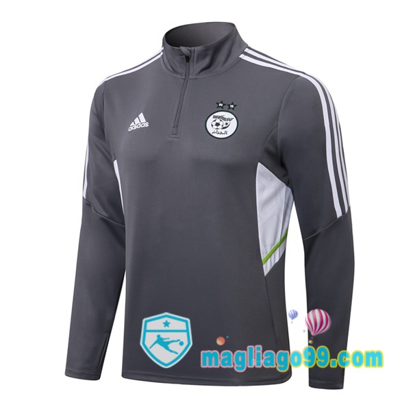 Magliago - Passione Maglie Thai Affidabili Basso Costo Online Shop | Felpe Allenamento Algerie Grigio 2021/2022
