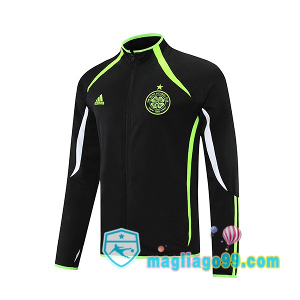Magliago - Passione Maglie Thai Affidabili Basso Costo Online Shop | Giacca Calcio Celtic FC Nero 2021/2022