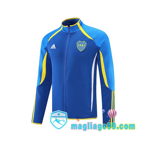 Magliago - Passione Maglie Thai Affidabili Basso Costo Online Shop | Giacca Calcio Boca Juniors Blu 2021/2022