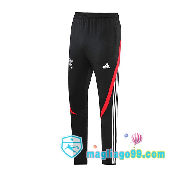 Magliago - Passione Maglie Thai Affidabili Basso Costo Online Shop | Pantaloni Da Allenamento Flamengo Nero Rosso 2021/2022