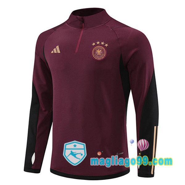Magliago - Passione Maglie Thai Affidabili Basso Costo Online Shop | Felpe Allenamento Germania Rosso 2022/2023