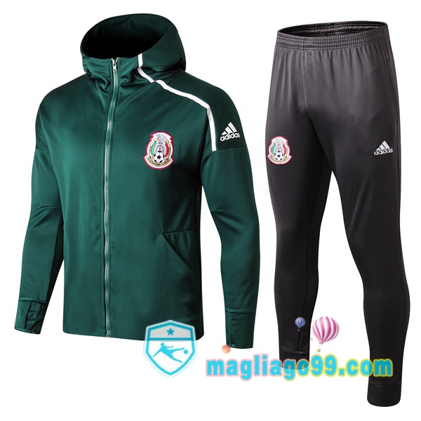 Magliago - Passione Maglie Thai Affidabili Basso Costo Online Shop | Giacca Con Cappuccio Messico Verde 2022/2023