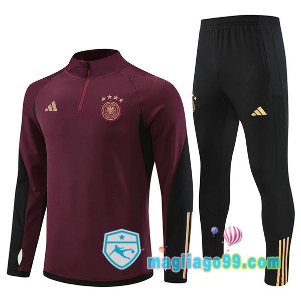 Magliago - Passione Maglie Thai Affidabili Basso Costo Online Shop | Tuta da Allenamento Germania Rosso 2022/2023