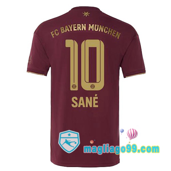Magliago - Passione Maglie Thai Affidabili Basso Costo Online Shop | Maglia Bayern Monaco (Sané 10) Edition speciale Rosso 2022/2023