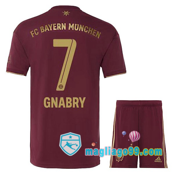 Magliago - Passione Maglie Thai Affidabili Basso Costo Online Shop | Maglia Bayern Monaco (Gnabry 7) Bambino Edition speciale Rosso 2022/2023