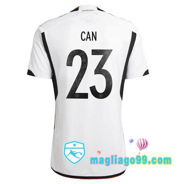 Magliago - Passione Maglie Thai Affidabili Basso Costo Online Shop | Nazionale Maglia Calcio Germania (CAN 23) Prima Nero Bianco 2022/2023