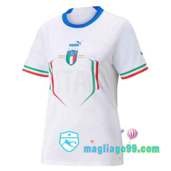 Magliago - Passione Maglie Thai Affidabili Basso Costo Online Shop | Nazionale Maglia Calcio Italia Donna Seconda Bianco 2022/2023