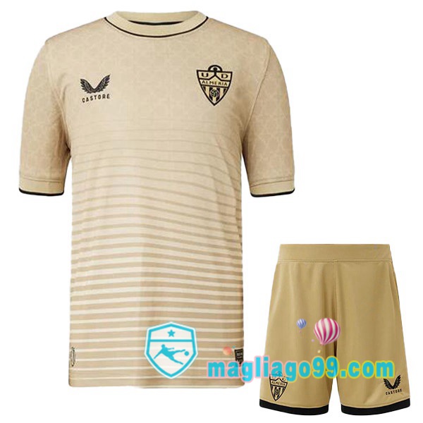 Magliago - Passione Maglie Thai Affidabili Basso Costo Online Shop | Maglia UD Almeria Bambino Terza Marrone 2022/2023