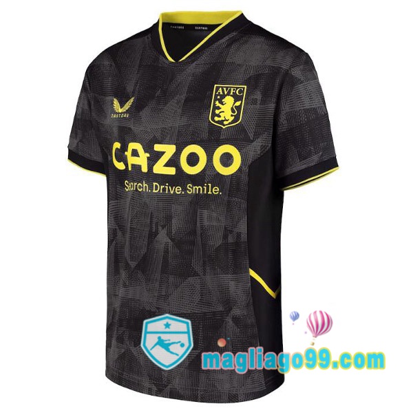 Magliago - Passione Maglie Thai Affidabili Basso Costo Online Shop | Maglia Aston Villa Terza Nero 2022/2023