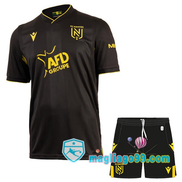 Magliago - Passione Maglie Thai Affidabili Basso Costo Online Shop | Maglia FC Nantes Bambino Terza Nero 2022/2023