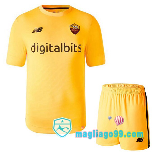 Magliago - Passione Maglie Thai Affidabili Basso Costo Online Shop | Maglia AS Roma Portiere Arancione 2022/2023
