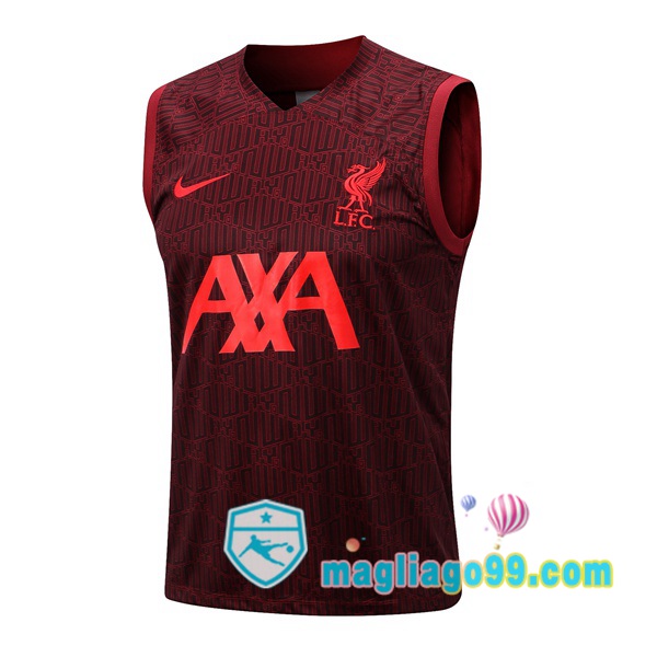 Magliago - Passione Maglie Thai Affidabili Basso Costo Online Shop | Gilet Calcio FC Liverpool Rosso 2022/2023