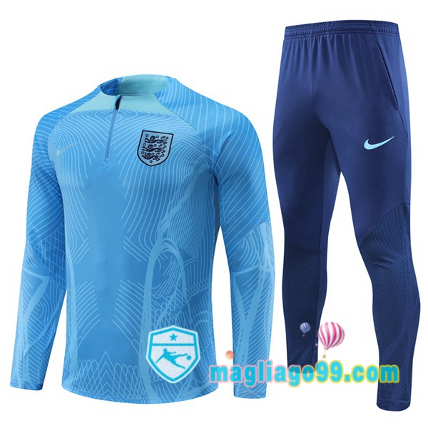Magliago - Passione Maglie Thai Affidabili Basso Costo Online Shop | Tuta da Allenamento Inghilterra Blu 2022/2023