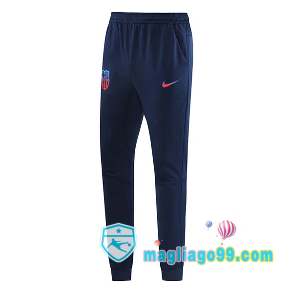 Magliago - Passione Maglie Thai Affidabili Basso Costo Online Shop | Pantaloni Da Allenamento FC Barcellona Blu 2022/2023