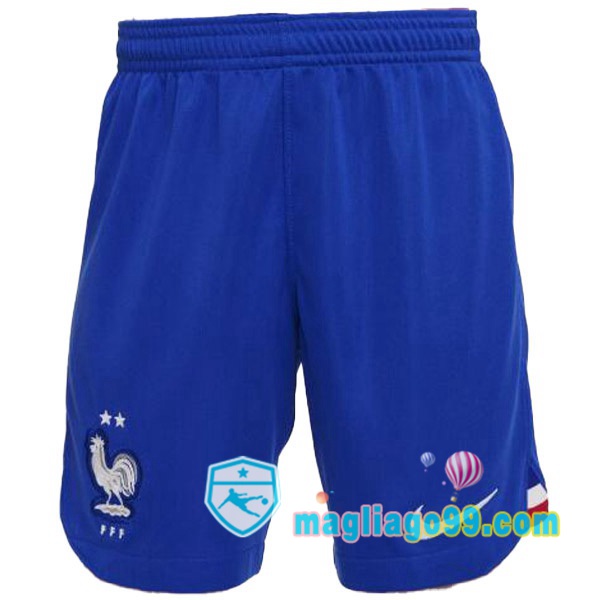 Magliago - Passione Maglie Thai Affidabili Basso Costo Online Shop | Pantalonici Da Calcio Francia Seconda Blu 2022/2023