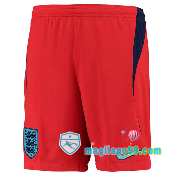 Magliago - Passione Maglie Thai Affidabili Basso Costo Online Shop | Pantalonici Da Calcio Inghilterra Seconda Rosso 2022/2023