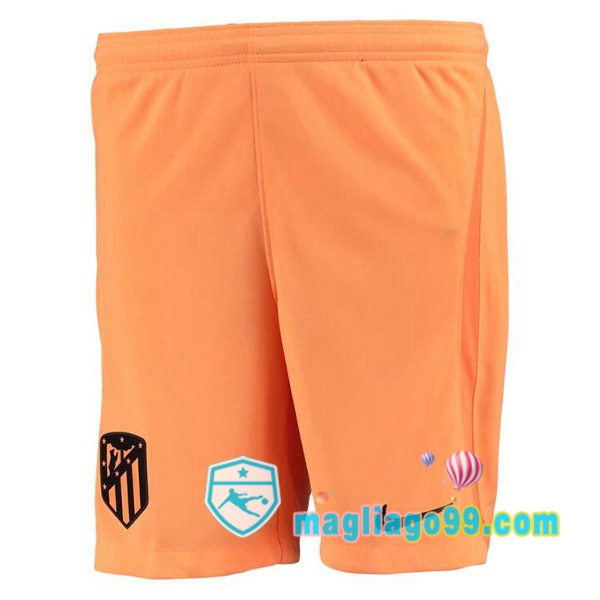 Magliago - Passione Maglie Thai Affidabili Basso Costo Online Shop | Pantalonici Da Calcio Atletico Madrid Terza Arancione 2022/2023